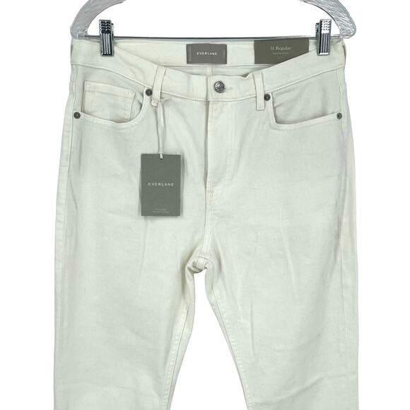 Everlane The High-Rise Skinny Jeans Bone Size 31 Regular NWT - Picture 3 of 7
